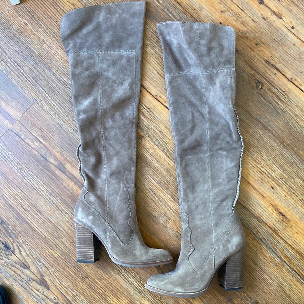 DOLCE VITA over the knee cowgirl boots